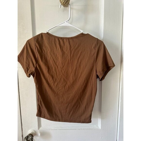 Gaze Women’s size small brown top - Picture 5 of 5